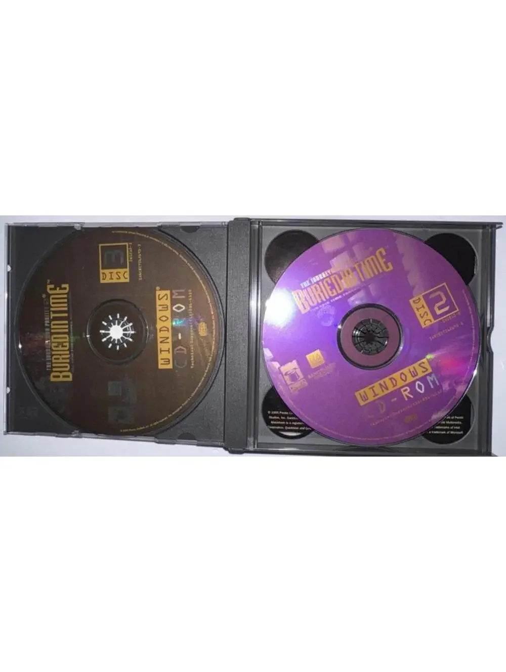 Journeyman Project 2: Buried in Time (PC, 1995) Box Damage Please See Photos